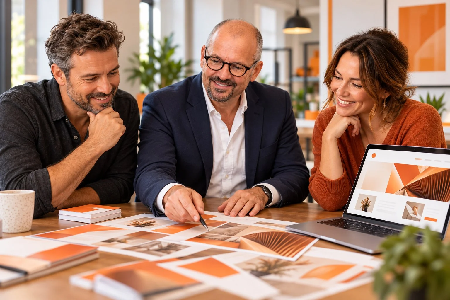 Beratung zu Website und Printgestaltung im Lowprint-Stil